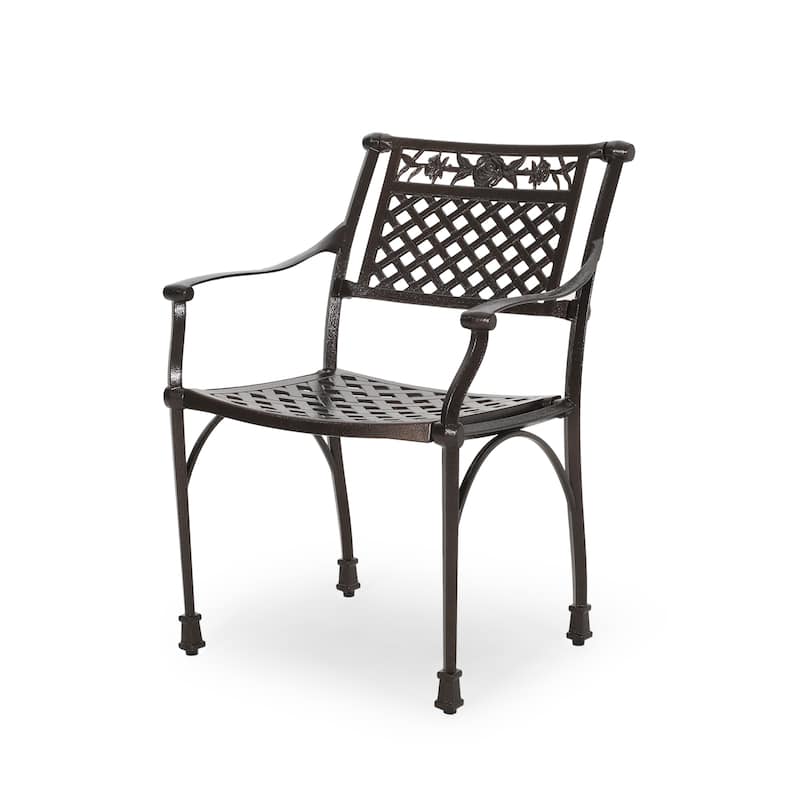 Ridgecrest Outdoor Aluminum 5-piece Dining Set by Christopher Knight Home