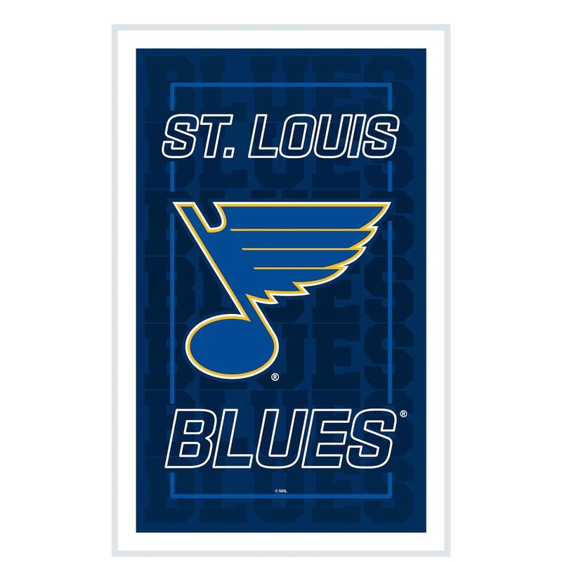 St Louis Blues LED Lighted Sign - Blue