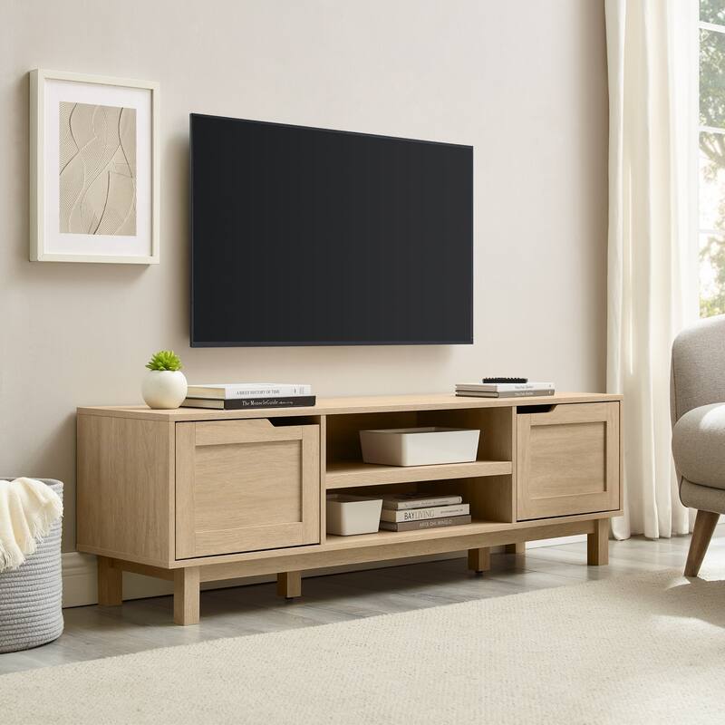 Middlebrook Designs Modern Framed-Door TV Stand