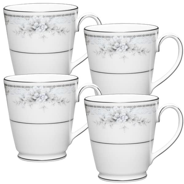 slide 2 of 10, Noritake Sweet Leilani Set Of 4 Mugs, 12 oz.