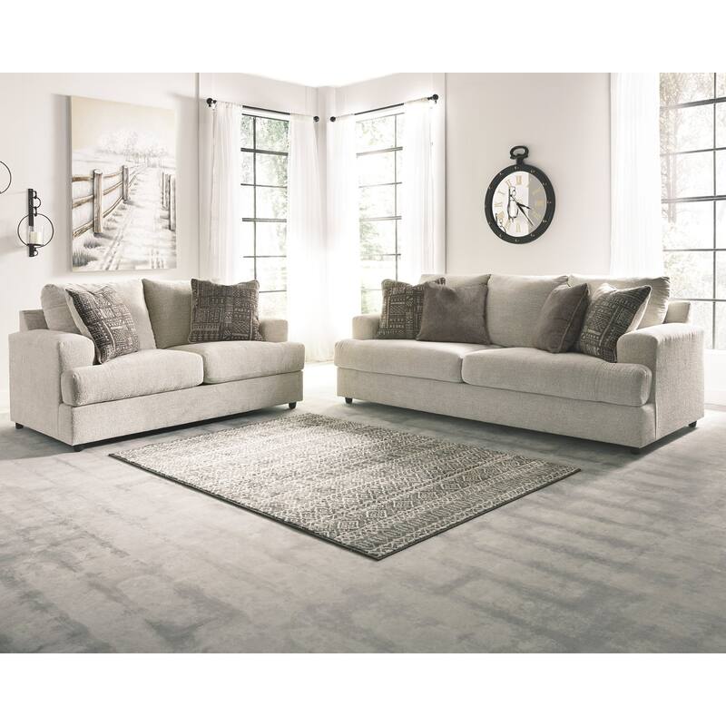 Soletren Loveseat - Stone