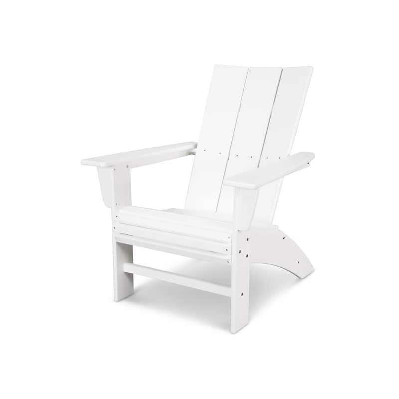 POLYWOOD Modern Curveback Adirondack Chair