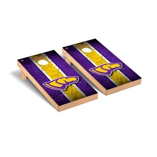 Wisconsin Stevens Point Pointers Vintage Cornhole Board Set