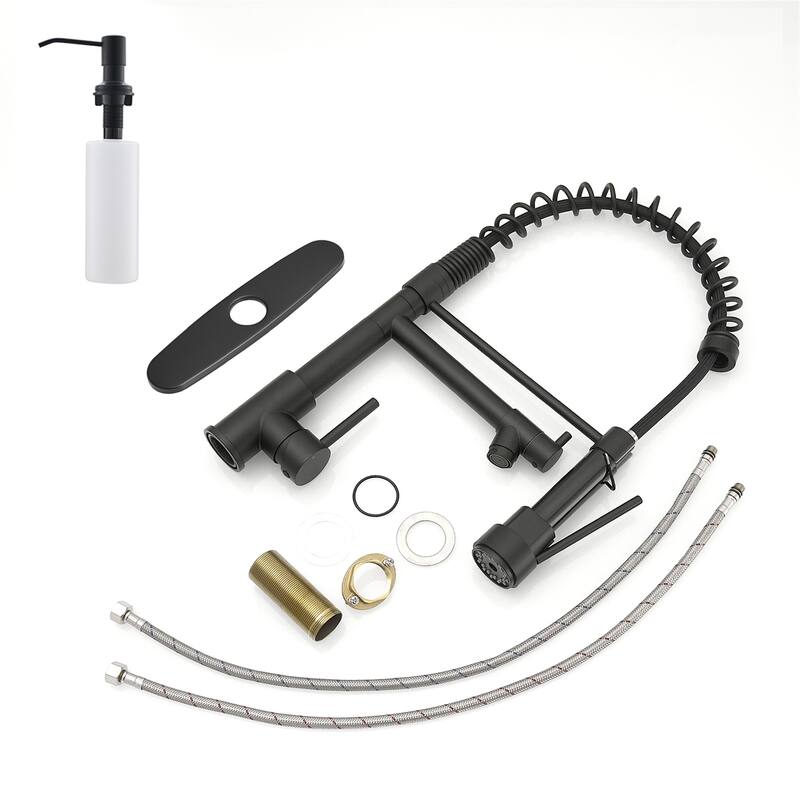 Kitchen Faucet with Pull Down Sprayer Single Handle