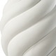 preview thumbnail 7 of 5, Uttermost Twisted Swirl White Table Lamp - 32"H,   Shade 10"H x 18"Dia.