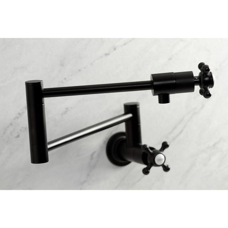Kingston Brass Metropolitan Wall Mount Pot Filler