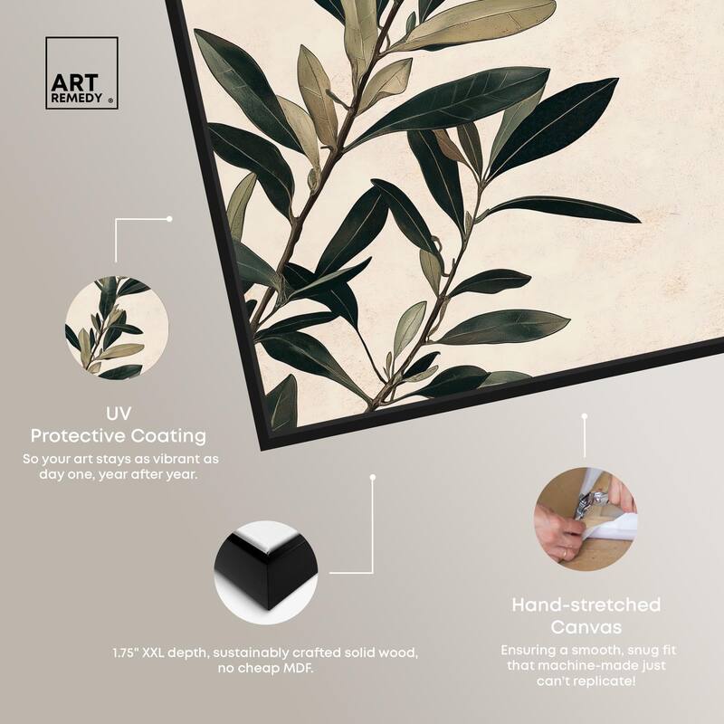 Verdant Virtue I Canvas by Art Remedy