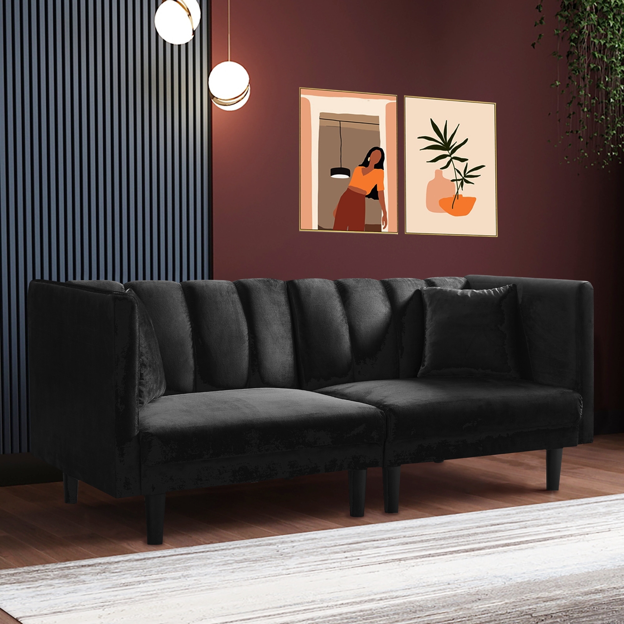 3 seater metal store futon sofa bed