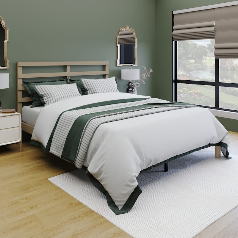 Clayfell Winona Wood Panel Bed