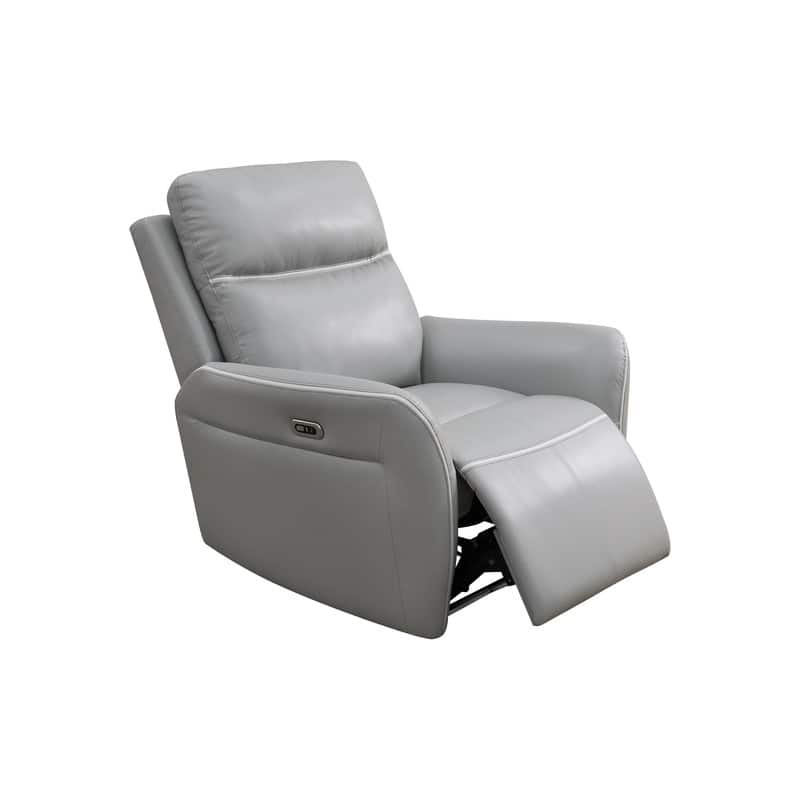 Versatile Grey Smart Sofa with Adjustable Reclining, USB Charging, and Hidden Storage