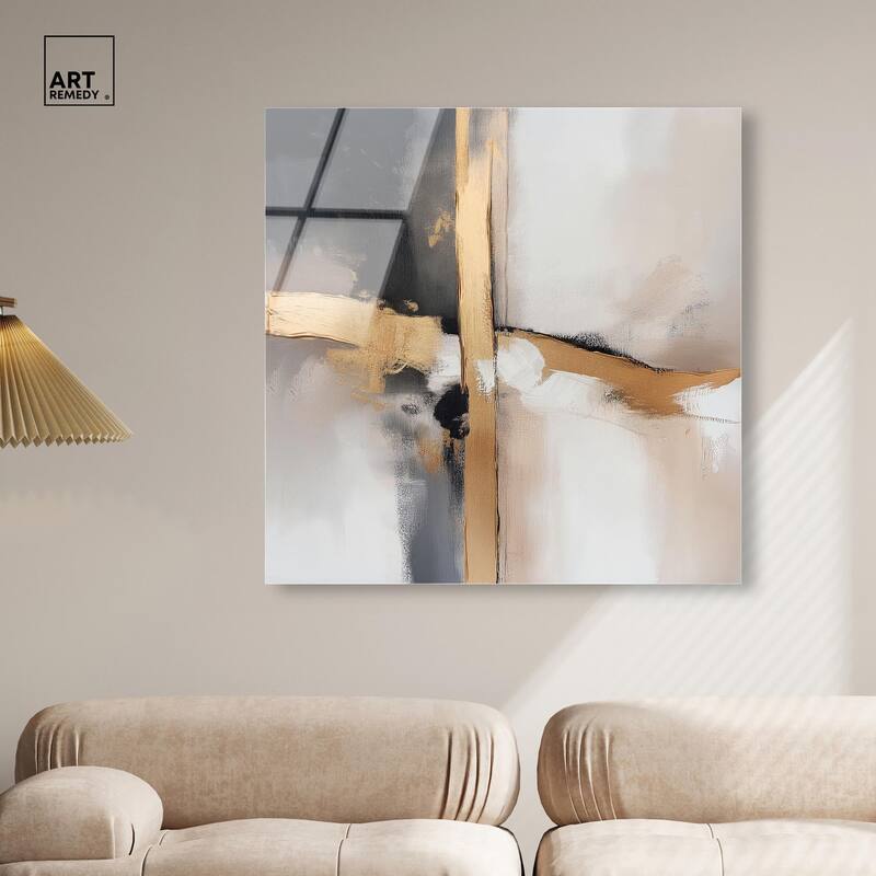 Golden Hour I Acrylic by Art Remedy, Ready to Hang