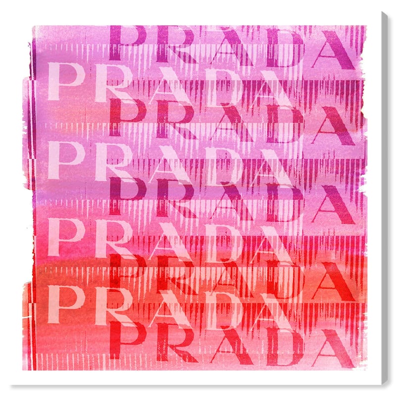Wynwood Studio Prints Fashion and Glam Sugar Pop Purple and Magenta Glam Wall Art Canvas Print
