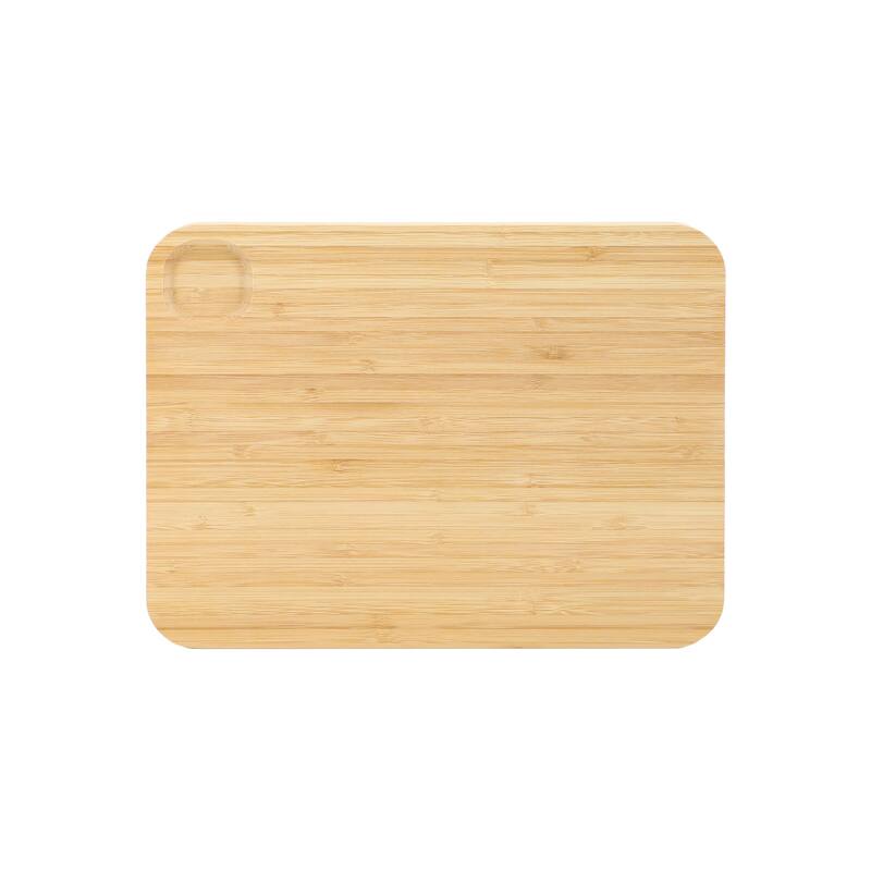 MegaChef 3 Piece Bamboo Cutting, Prep and Serving Boards