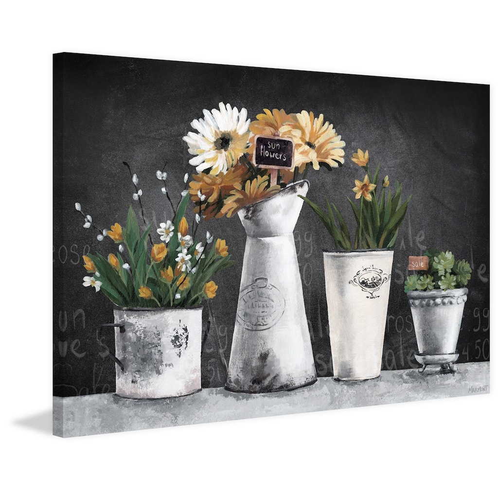 'Unconventional Jar' Painting Print on Wrapped Canvas