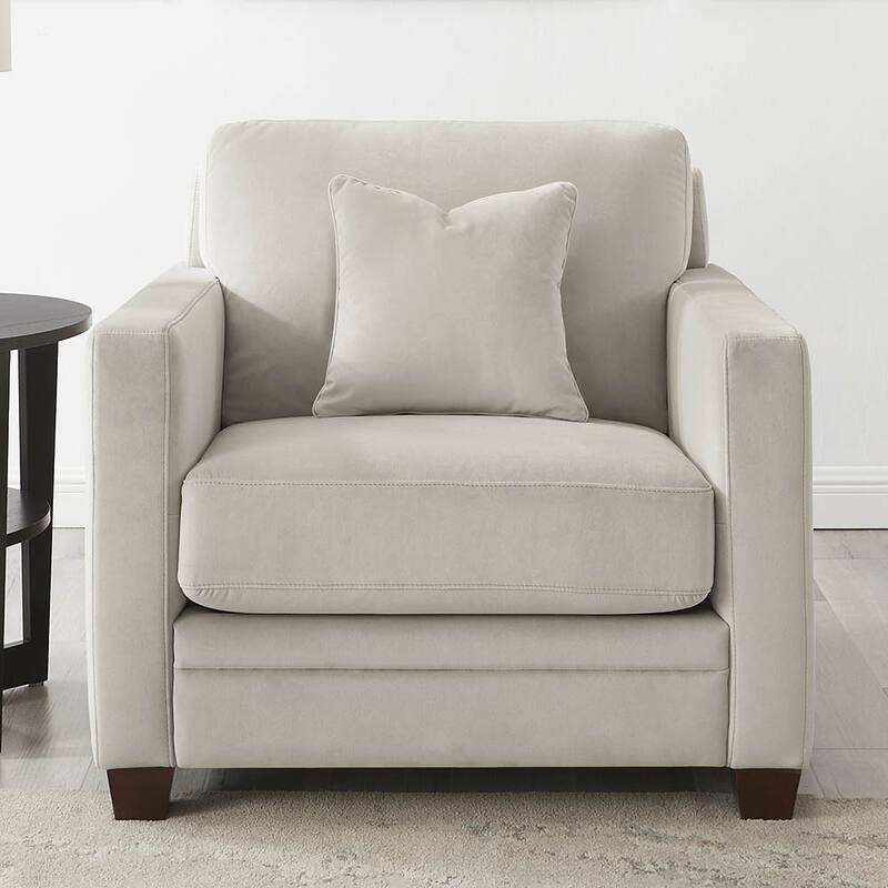 Hydeline Naples Fabric Chair, Memory Foam and Springs