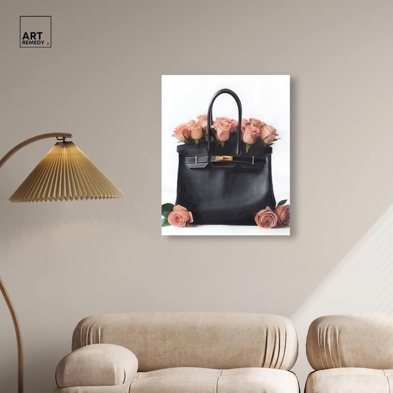 Doll Memories - Exclusif Roses Canvas by Art Remedy, Gallery Wrapped