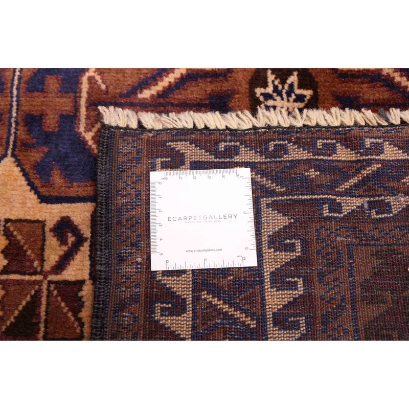 ECARPETGALLERY Hand-knotted Teimani Brown Wool Rug - 3'5 x 6'3