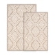 preview thumbnail 4 of 23, Superior Ceton Geometric Washable Bath Rug, Set of 2