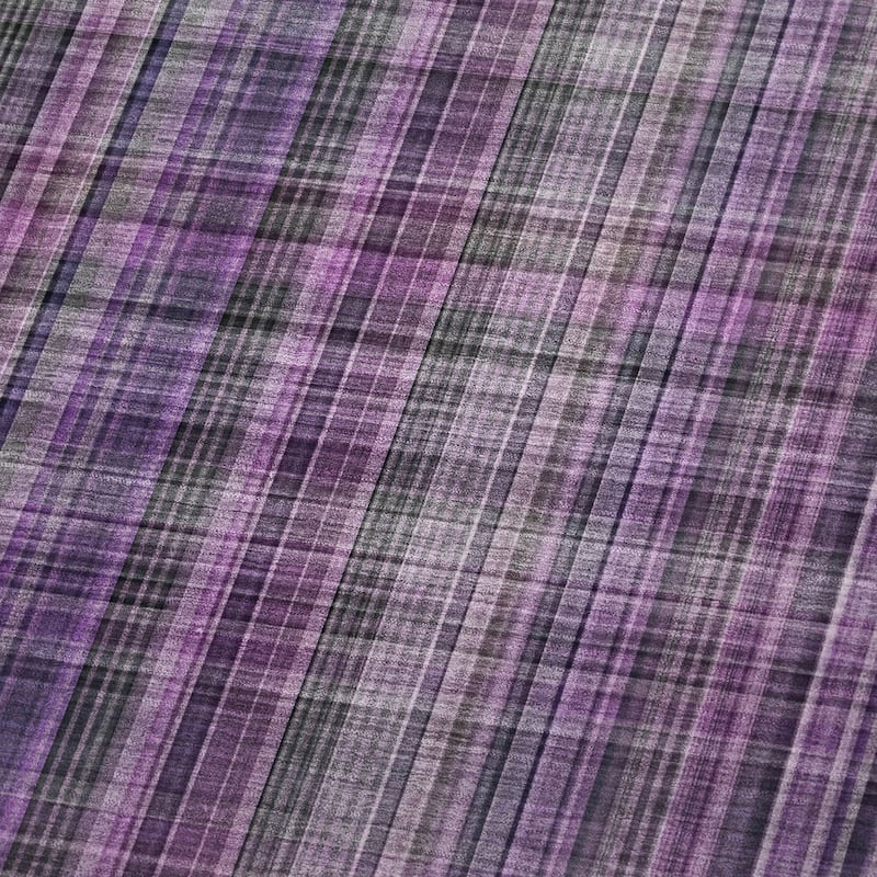 Premium Machine Washable Plaid Sherpa Throw Blanket
