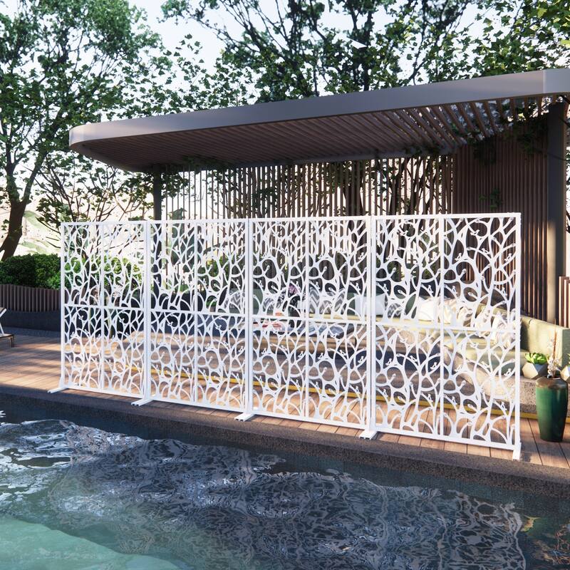 Outdoor and Indoor Divider with Free Standing