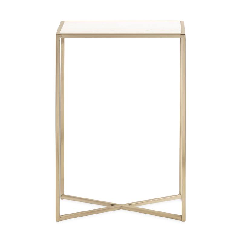 Kate and Laurel Jaspur Decorative Metal End Table