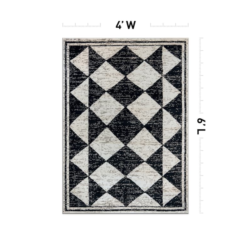 Bohemian Trellis Area Rug