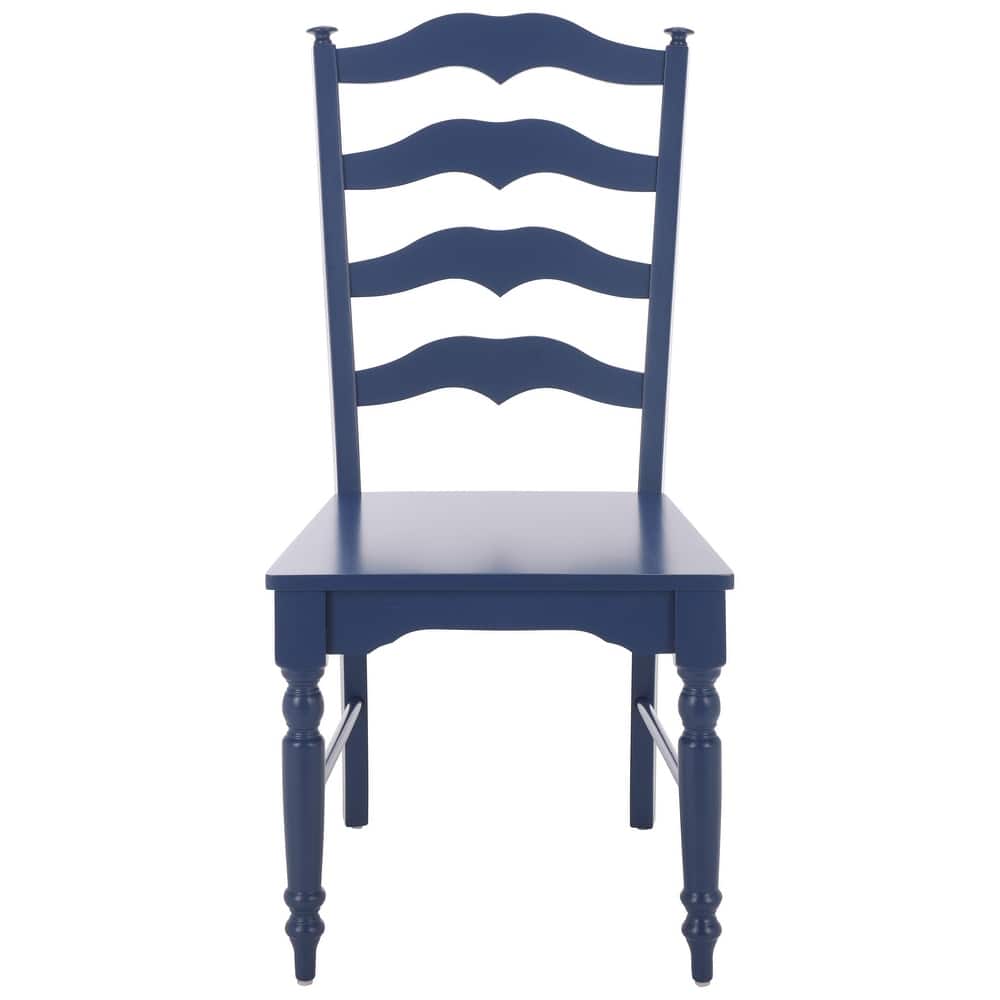 SAFAVIEH HOME Rasia Ladder Back Side Chair - 19"W x 22"D x 41"H