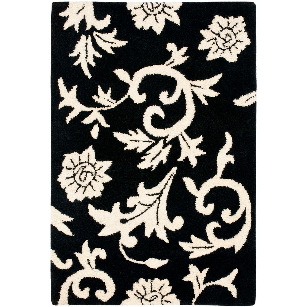 SAFAVIEH Handmade Soho Stephani Floral Vines N.Z. Wool Rug