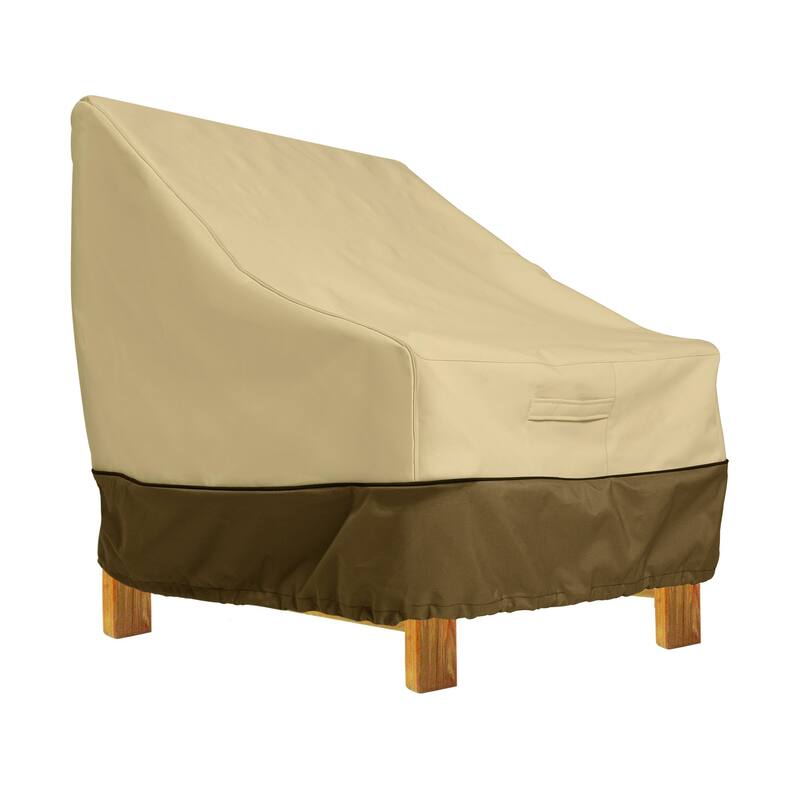 Classic Accessories Veranda Water-Resistant 38 Inch Patio Deep Seated Lounge/Club Chair Cover