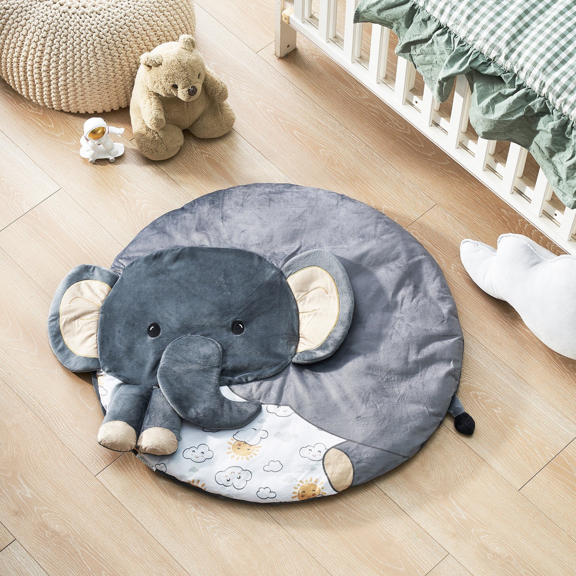 Elephant floor on sale pillow