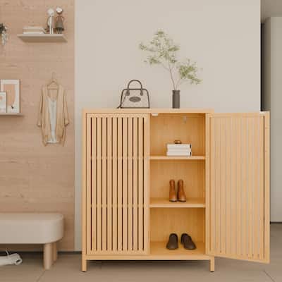 Versatile 42" Storage Solution: Multi-Functional Cabinet for Shoes, Bathroom & Beyond‌