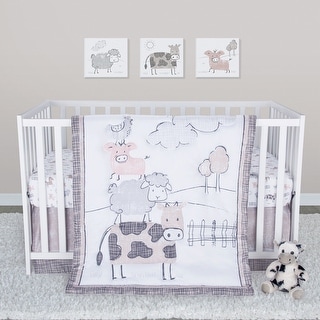 Farm crib on sale bedding set