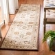 preview thumbnail 4 of 35, SAFAVIEH Handmade Anatolia Adella Traditional Oriental Hand-spun Wool Rug 2'3" x 10' Runner - Ivory/Brown - Runner