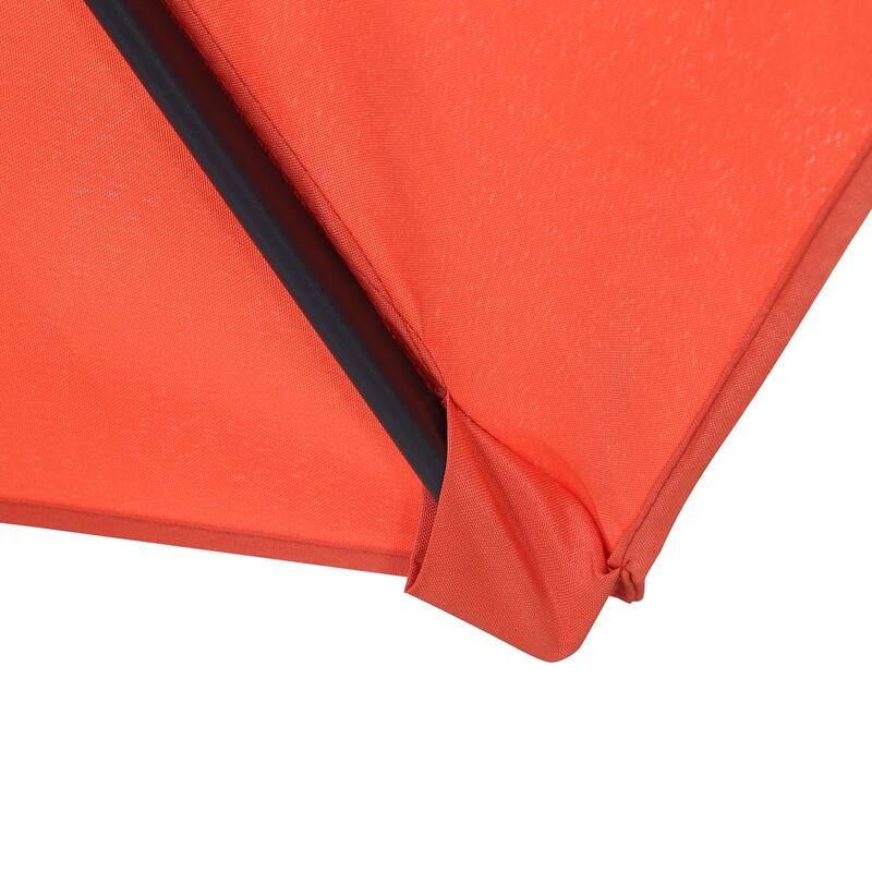 Ainfox 7.5ft Patio Umbrella Outdoor Umbrella Tilt Multi-color Without Base