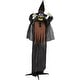 preview thumbnail 13 of 11, Haunted Hill Farm Life-Size Animatronic Witches, Indoor/Outdoor Halloween Decoration, Light-up Eyes, Poseable