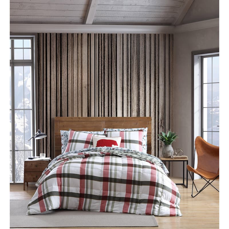Eddie Bauer Printed Cotton Flannel Sheet Set