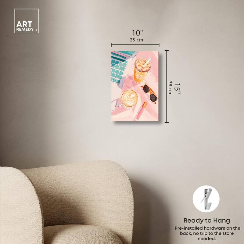 Summer Studies Canvas by Art Remedy, Gallery Wrapped