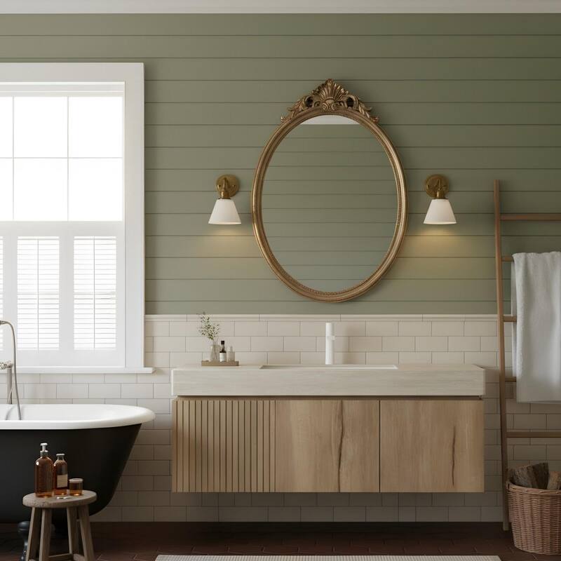 Mondern Floating Bathroom Vanity with 1 Pre-drilled Faucet Holes