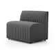 Option Charcoal Dining Chair & Half