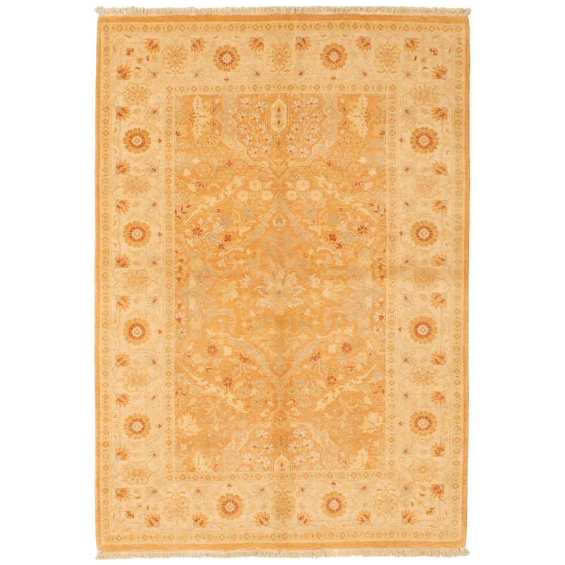 Hand-knotted Pako Persian Copper Wool Rug - On Sale - Bed Bath & Beyond ...