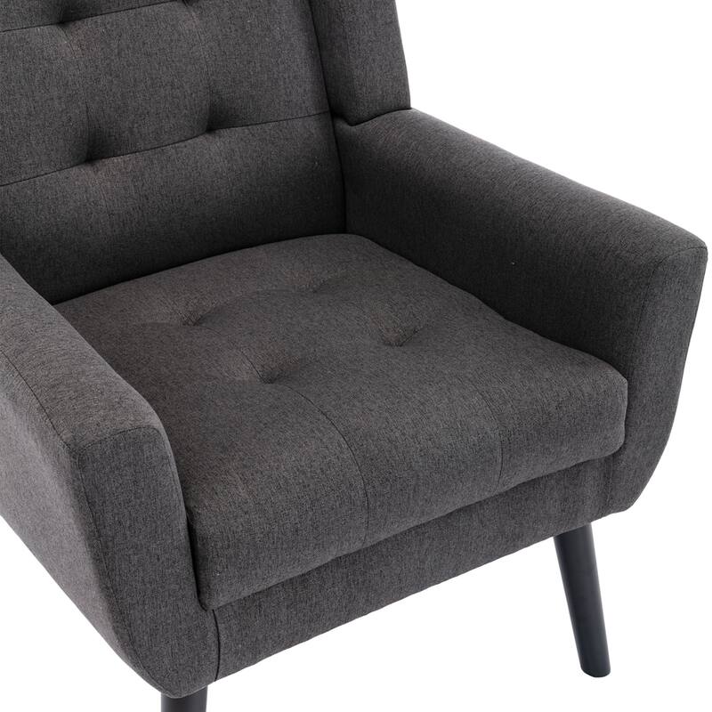 Soft Velvet Ergonomics Accent Chair
