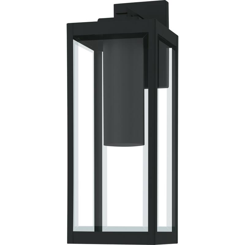Earth Black LED Outdoor Wall Lantern from the Westover Collection - Earth Black