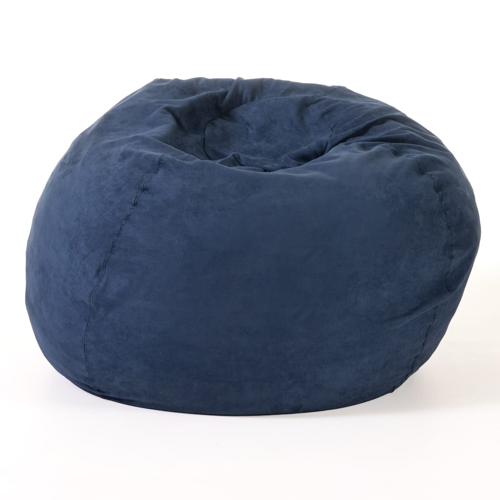 Comfortable Bean Bag Chair for Kids and Adults, with Removable Microsuede Cover With Microfiber