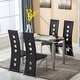 preview thumbnail 1 of 11, Porch & Den Matthew 5-piece Chair/Table Dining Set