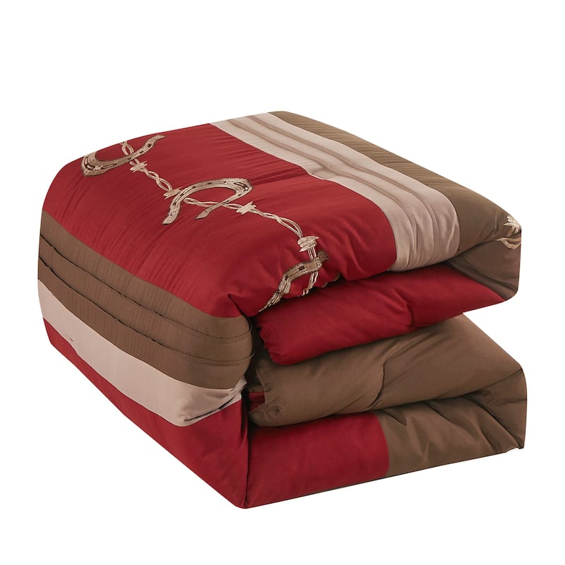 Jiera Luxury 7 Piece Comforter