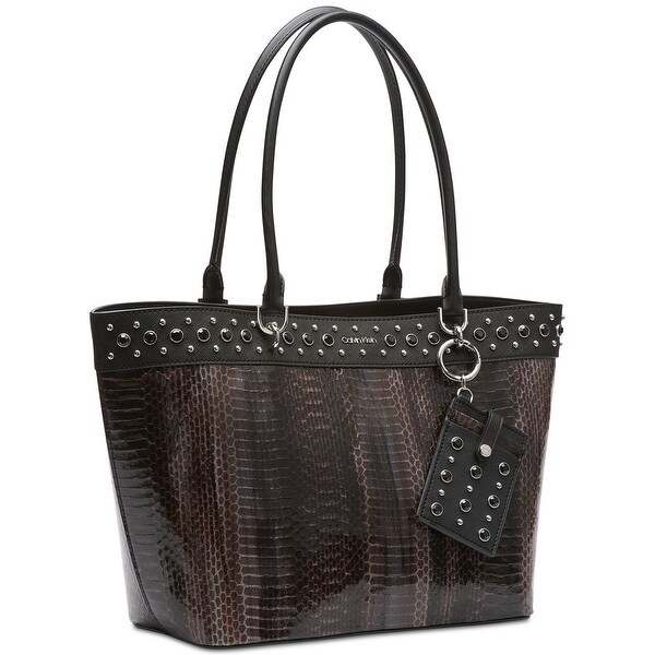 calvin klein susan signature small tote