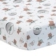 preview thumbnail 1 of 3, Lambs & Ivy Star Wars Mandalorian The Child/Baby Yoda/Grogu Fitted Crib Sheet