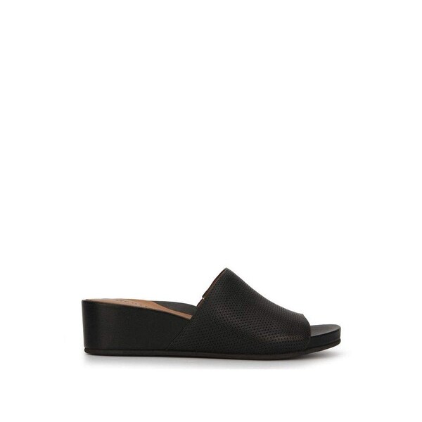 gentle souls gisele wedge slide