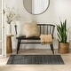 preview thumbnail 23 of 113, Nourison Nordic Indoor only Geometric Area Rug 2' x 3' - Black/Taupe - Rectangle