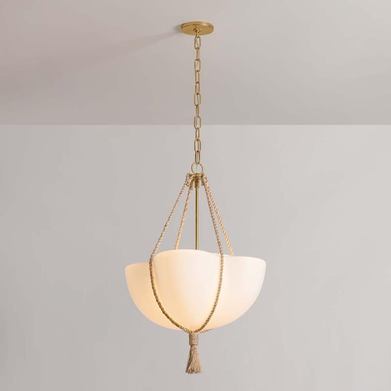 Hudson Valley Lighting 1020 Amberley 20" Wide Pendant with Matte Opal